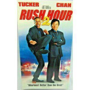 Vintage VHS Rush Hour 2  (VHS,2001) Jackie Chan Chris Tucker Sealed